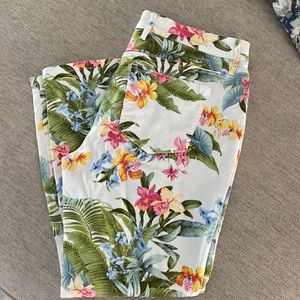 Tommy Bahama skinny ankle pants